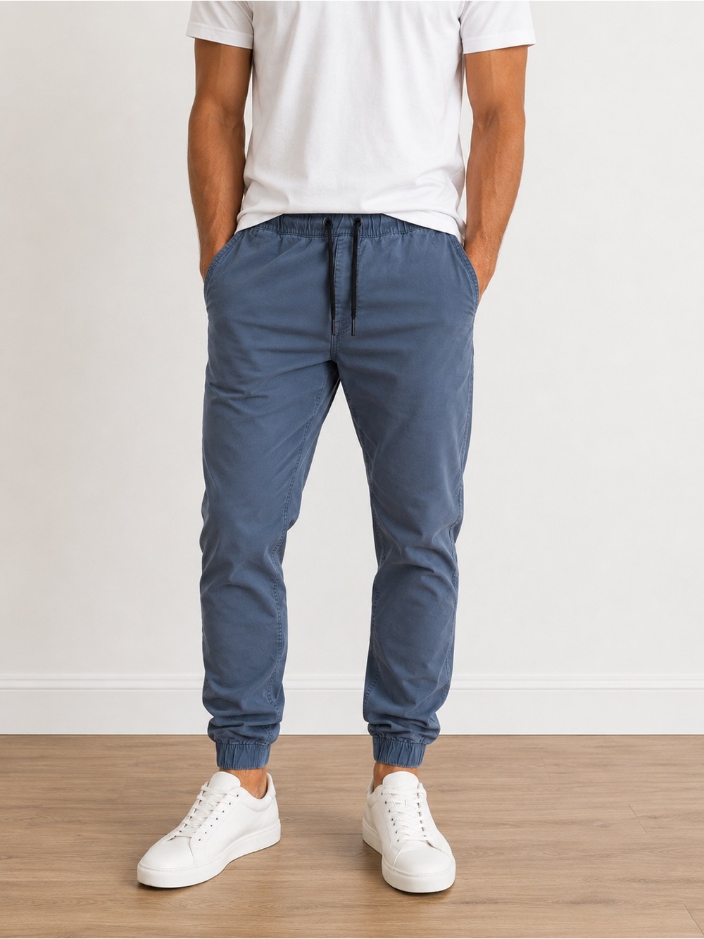 Men's Old Navy Casual Drawstring Jogger Pants - Dusty Blue